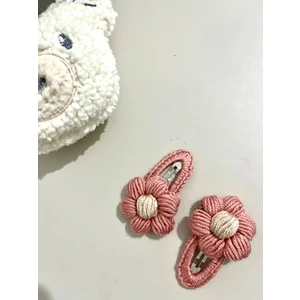 -Çocuk Çıtçıt Toka 2li Set Papatya