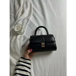 Tiny Model Siyah Kadın El Kol ve Omuz Çantası