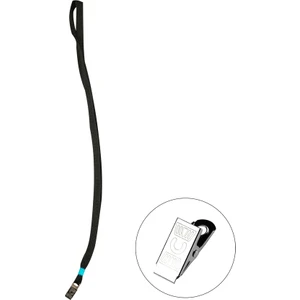 Yaka Ipi Metal Klipsli Dayanıklı ve Şık Tasarım Siyah