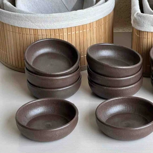 Büyülü Home 6 Adet Plastik Çerezlik Kahve Çay Yanı Kase