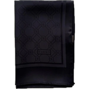 Özel Seri Monogram Jakarlı Şal 40830-KOYU Kırmızı