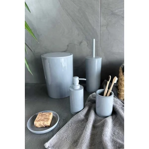 Flores 5'li Banyo Seti - Gri
