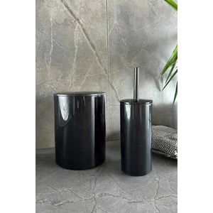 Flores 2'li Banyo Seti - Siyah