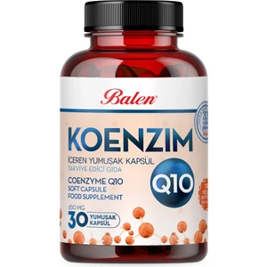 Koenzim Q10 İçeren Yumuşak Kapsül