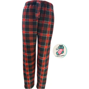 Cepsiz Kışlık Polar Kadın Pijama Altı Tek Alt JE31 - Çorap Hediyeli