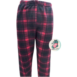 Cepsiz Kışlık Polar Kadın Pijama Altı Tek Alt JE33 - Çorap Hediyeli