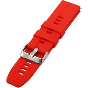Huawei Gt5/gt4/gt3/gt2 - 46MM (22MM) Uyumlu Tokalı Silikon Kordon Kayış