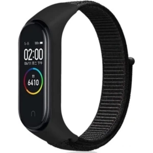 Xiaomi Mi Band 7/6/5/4/3 Uyumlu Kumaş Cırtlı Kordon Kayış