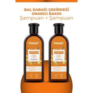 Bal Kabağı Çekirdeği Onarıcı Sülfatsız Bakım Şampuanı 300 ml X2 Adet