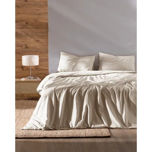 Madame Coco Rosalie Çift Kişilik %100 Pamuk Armürlü Nevresim Takımı - Bej