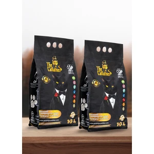 2X10 Litre Extra Aktif Karbonlu Kokusuz Doğal Bentonit Premium Cat Litter Extra Tozsuz ve Topaklanan