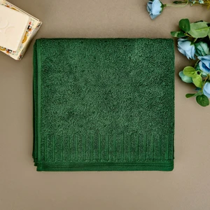 Soft Patte Yüz Havlusu - Yeşil - 50X90 cm
