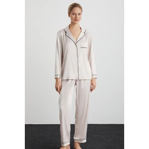 Sidney Saten Pijama Takımı