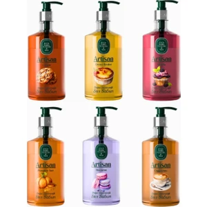 Eyüp Sabri Tuncer Artisan Sıvı Sabun Seti Pumpkin Tart, Macaron, Muffin, Creme Brulee, Cappucino ve Cookie