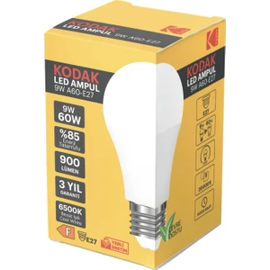 10 Adet Kodak 9 W LED Ampul 6500 K Beyaz Işık