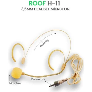H-11 Headset Yedek Mikrofon