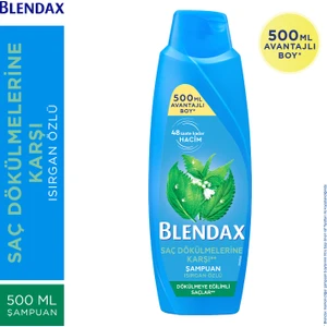 Saç Dökülmesine Karşı Isırgan Özlü Şampuan 500 Ml