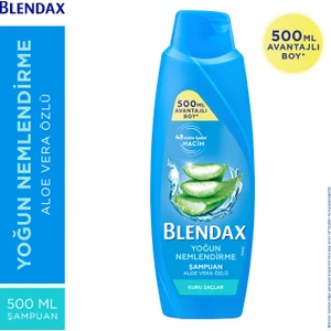 Yoğun Nemlendirme Aloe Vera Özlü Şampuan 500 Ml