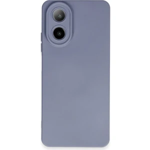 Oppo A38 Kılıf Mara Lansman Silikon Mat Soft Kamera Korumalı Gri