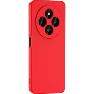 Xiaomi Redmi 14C 4g Kılıf Mara Lansman Silikon Mat Soft Kamera Korumalı Kırmızı