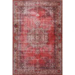 Vintage Salon Halısı, Blues Şönil Dokuma |Pamuk-Polyester|Kırmızı Halı Al 119