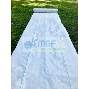 Mgf Plast Mgf Beyaz Peyzaj Uygulama Örtüsü Yabani Ot Sulzer Kumaş + Çivileri Sera Taban Örtüsü Jüt Blueberry Mulch Naylonu
