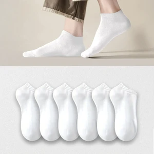 Black Deer Bilek Boy Pamuklu Patik Çorap Unisex 6 Çift