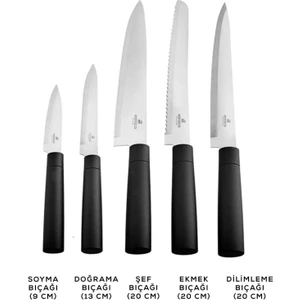 Roscar Inox 6 Parça Bıçak Seti