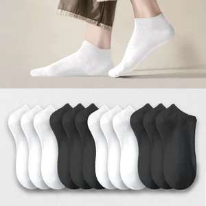 Black Deer 12 Çift Bilek Boy Pamuklu Bambu Patik Çorap Unisex ,erkek,kadın Çorap