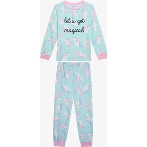 Kız Çocuk Magical Termal Çok Renkli Pijama Takımı