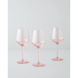 English Home Orchid Cam 3'lü Kadeh 350 ml Pudra