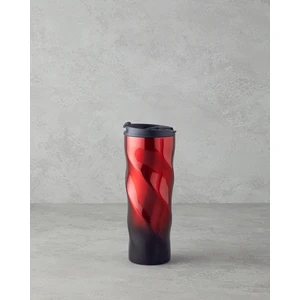 English Home Good Mood Oslo Çelik Travel Mug 500 ml Kırmızı-Siyah