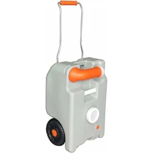 Portatif Tekerlekli Su Tankı 25L, Göstergeli Yatek Karavan Tekne