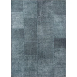 Patchwork Desenli Salon Halısı, Jazz Şönil |Pamuk-Polyester| Yeşil Halı Al 102