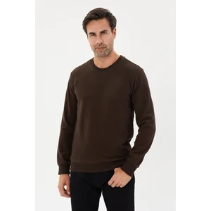 Tony Montana Tony Classics Kadife Selanik Bisiklet Yaka Sweatshirt- Ks- 1402