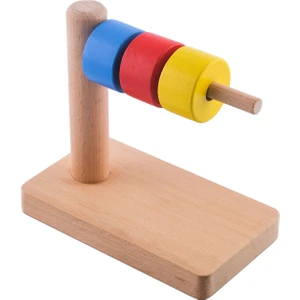 Montessori Toddler Yatay Halka Dizme
