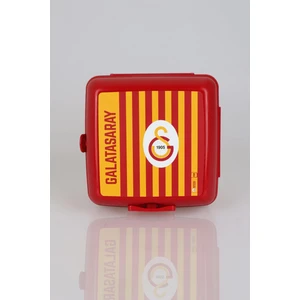 "DEKOMUS CEP DEFTERİ HEDİYELİ" YENİ SEZON LİSANSLI GALATASARAY ÇİZGİLİ 2 KATLI BESLENME KUTUSU / LUNCH BOX