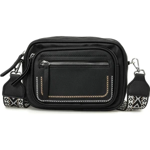 NTRL NKS DTY CPRZ 4PR Siyah Kadın Çapraz Çanta