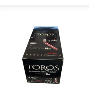 Pamuklu Filtre Ağızlık (20X120) 5.7mm