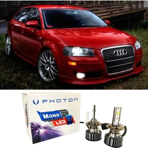 Audi A3 8p LED Xenon Uzun Far Ampulü H7 Mono Yeni Seri Beyaz 2004 - 2008