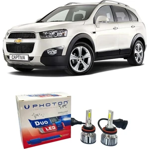 Chevrolet Captiva LED Xenon Kısa Far Ampulü H7 Duo Yeni Seri Beyaz 2006-2015