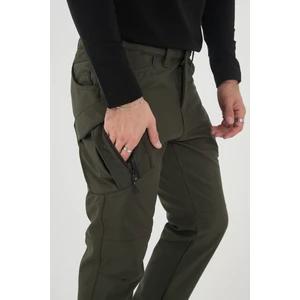 CAMP594 Outdoor Softshell Su Ve Rüzgara Dayanıklı içi Polarlı Kışlık Erkek Taktik Pantolon