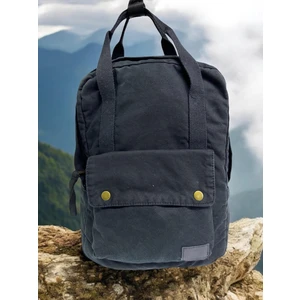 Old Cotton Cargo  Tek Bölmeli  Design Vintage Okul Gezi Günlük Sırt Çantası 28 cm x 37 cm