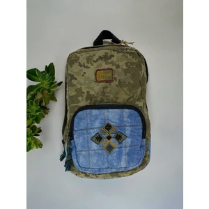 Old Cotton Cargo  Mini Vintage Disayn Sırt Günlük Gezi Çantası Winter Mubia 19 cm x 34 cm