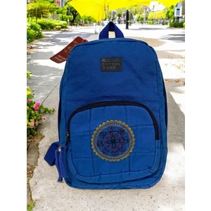 Old Cotton Cargo  Mini Vintage Disayn Sırt Günlük Gezi Çantası Winter Mubia 19 cm x 34 cm