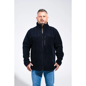 Derin Mavi Termal Özellikli 3 Adet Fermuar Lı  Cep Li S - 8xl 11 Beden 3 Renk Polar Ceket