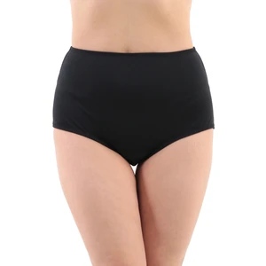 Sea Queen Kadın Büyük Beden Yüksek Bel Toparlayıcı Likralı Kumaş Bikini Altı