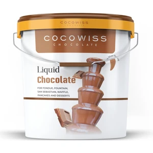 Cocowiss Chocolate Sıvı Fondü Şelale Çikolatası 10 kg