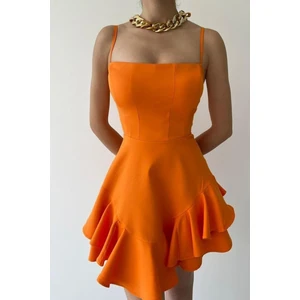 Prenses Model Askılı Elbise
