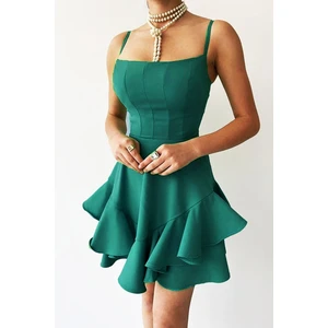 Prenses Model Askılı Elbise